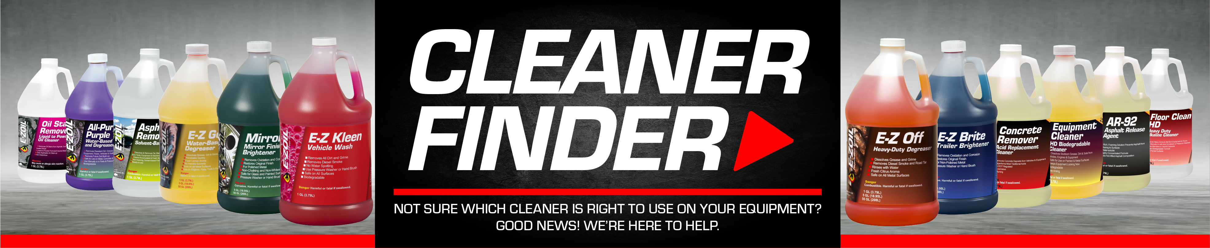 Cleaner Finder heading